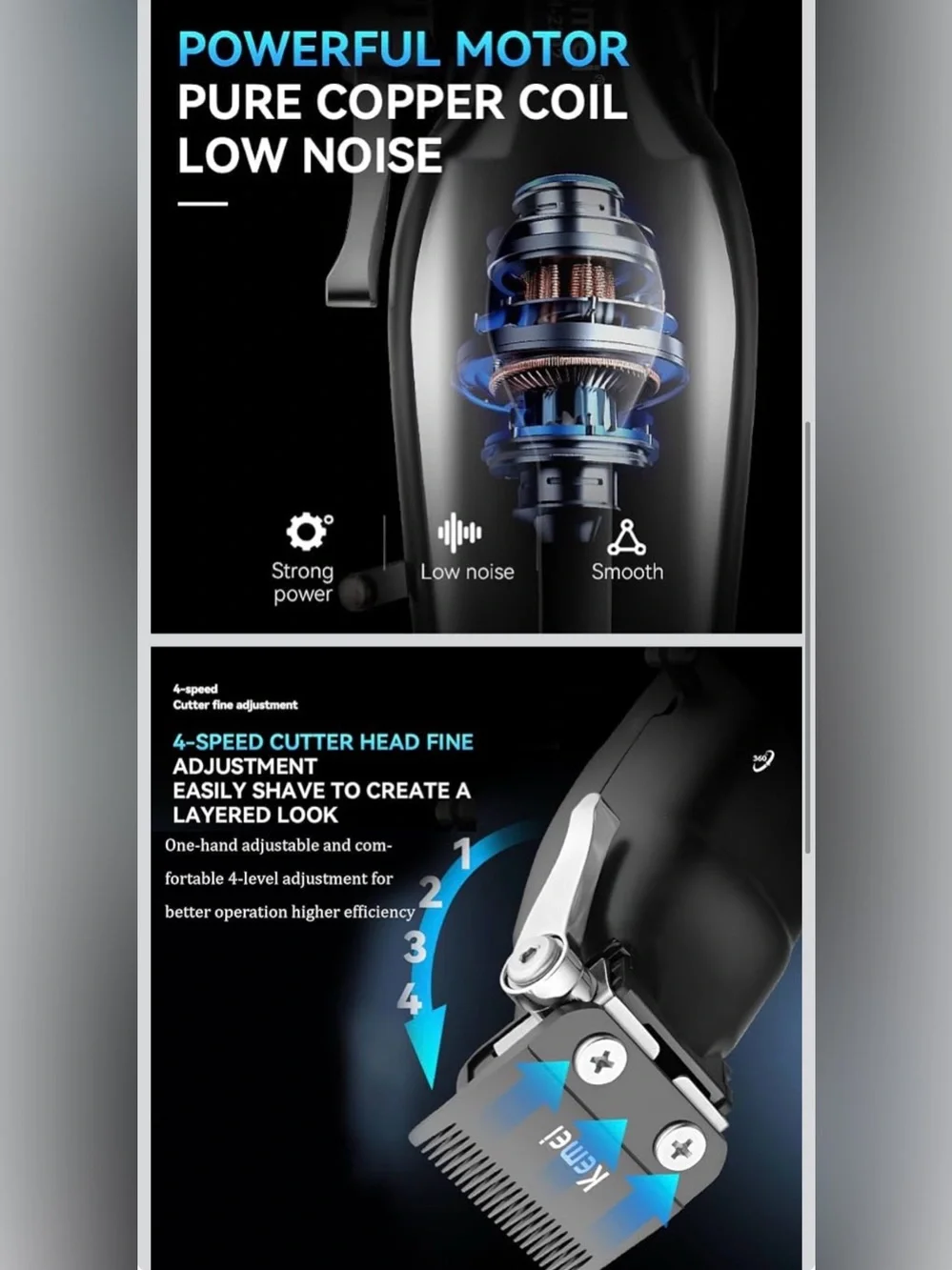 N/A hair clippers